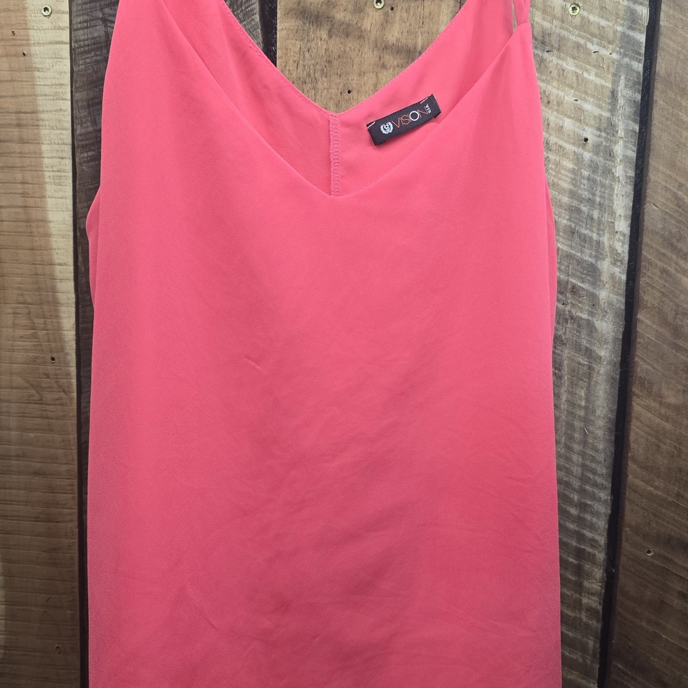 Vero Moda Coral Pink Sleeveless Blouse